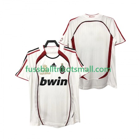 Fußballtrikots AC Mailand 2006 2007 Retro Kurzarm Auswärts-trikot kaufen